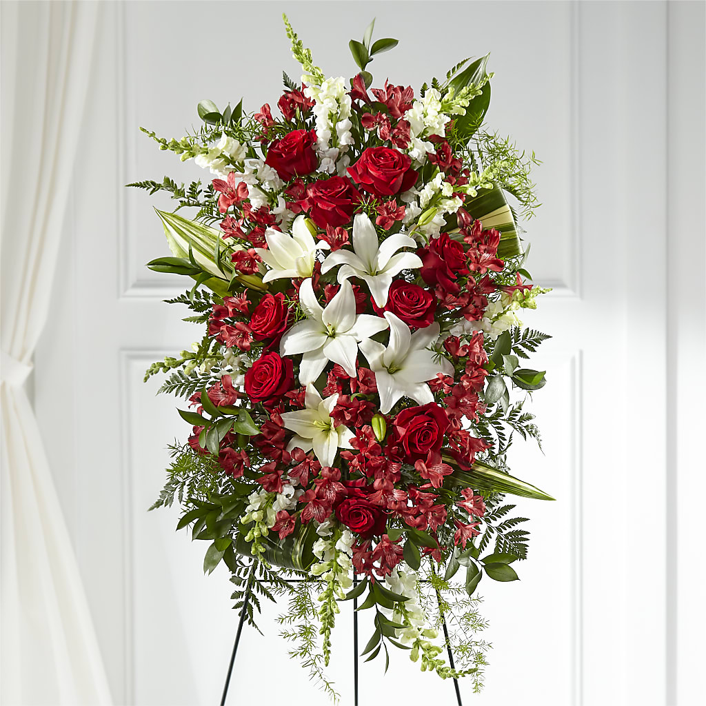 Everlasting Memory Standing Spray –  North Shore Florist, North Vancouver BC