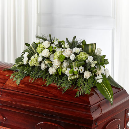 Hopeful Gesture Casket Spray –  North Shore Florist, North Vancouver BC