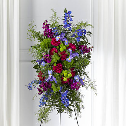 Heavenly Skies Standing Spray –  North Shore Florist, North Vancouver BC