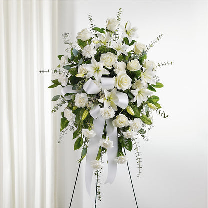 With Care Standing Spray –  North Shore Florist, North Vancouver BC