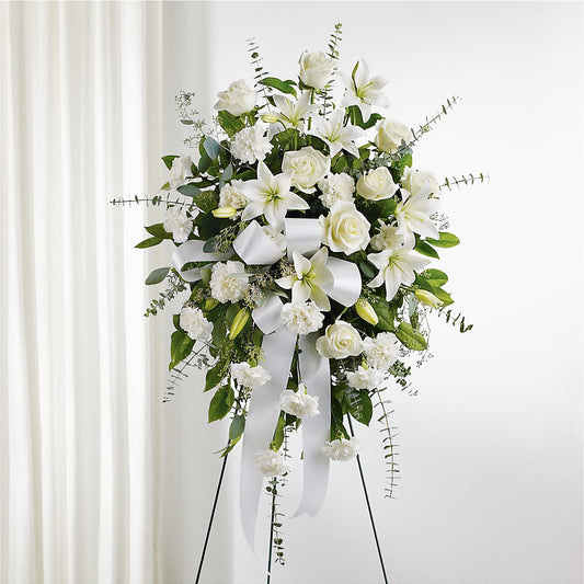 With Care Standing Spray –  North Shore Florist, North Vancouver BC