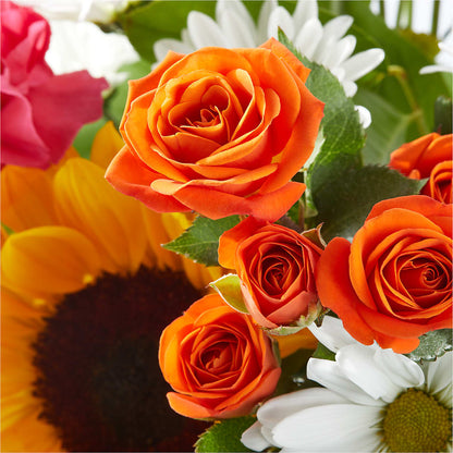 Sun-drenched Blooms Bouquet –  North Shore Florist, North Vancouver BC