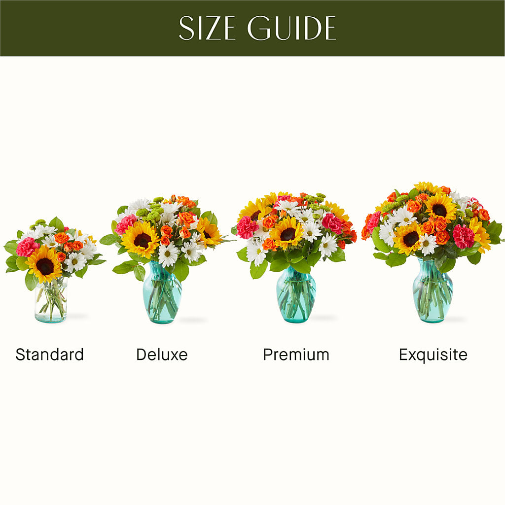 Sun-drenched Blooms Bouquet –  North Shore Florist, North Vancouver BC