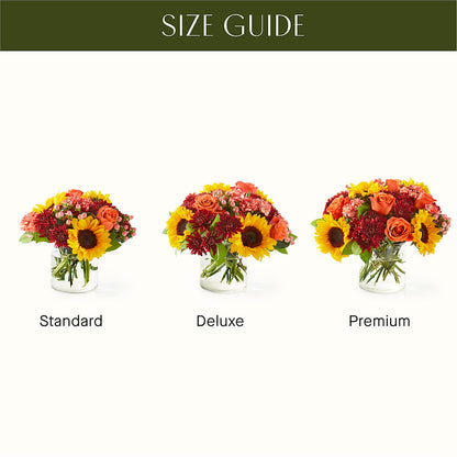 September Sunset Bouquet –  North Shore Florist, North Vancouver BC