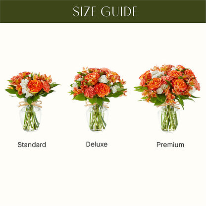 Apricot Glow Bouquet –  North Shore Florist, North Vancouver BC