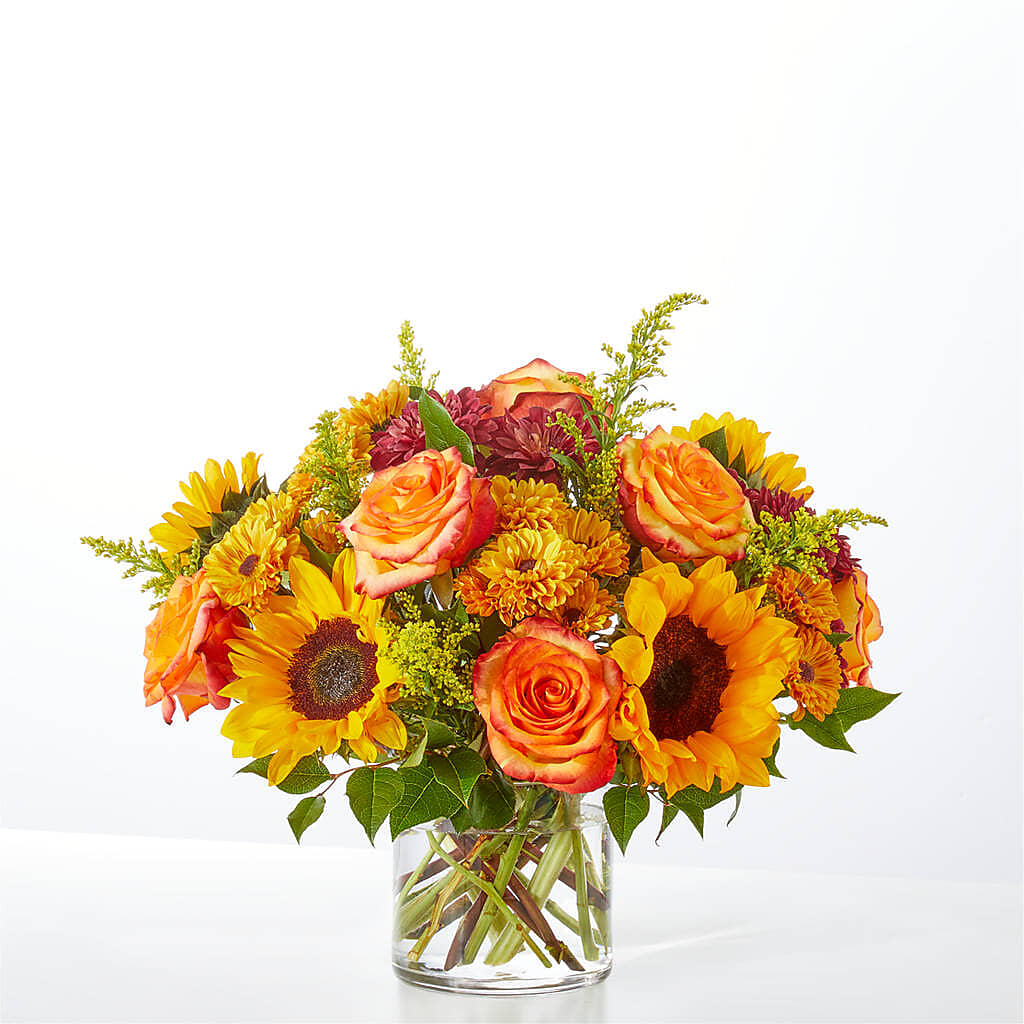 Flannel Scarf Bouquet –  North Shore Florist, North Vancouver BC