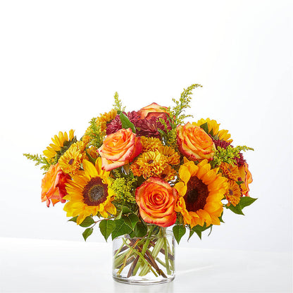 Flannel Scarf Bouquet –  North Shore Florist, North Vancouver BC