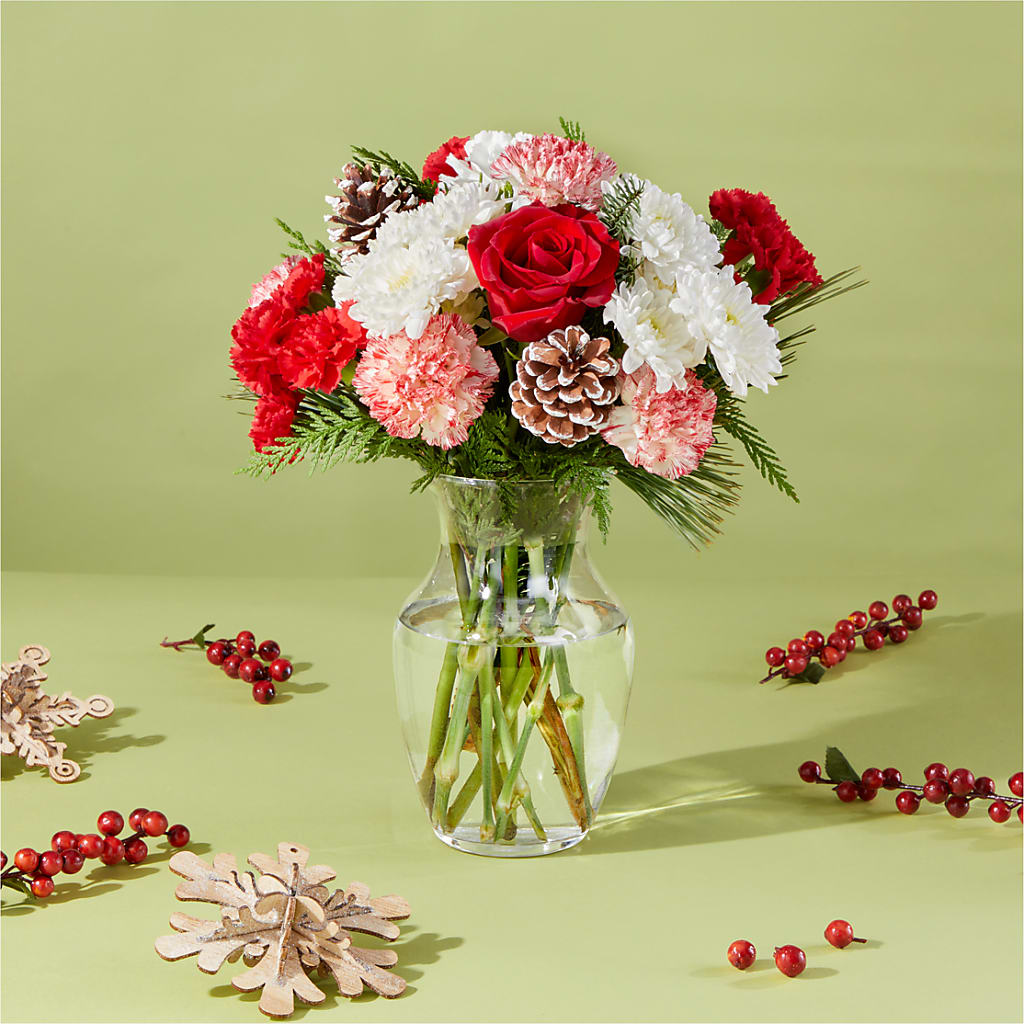 Candy Cane Lane Bouquet –  North Shore Florist, North Vancouver BC