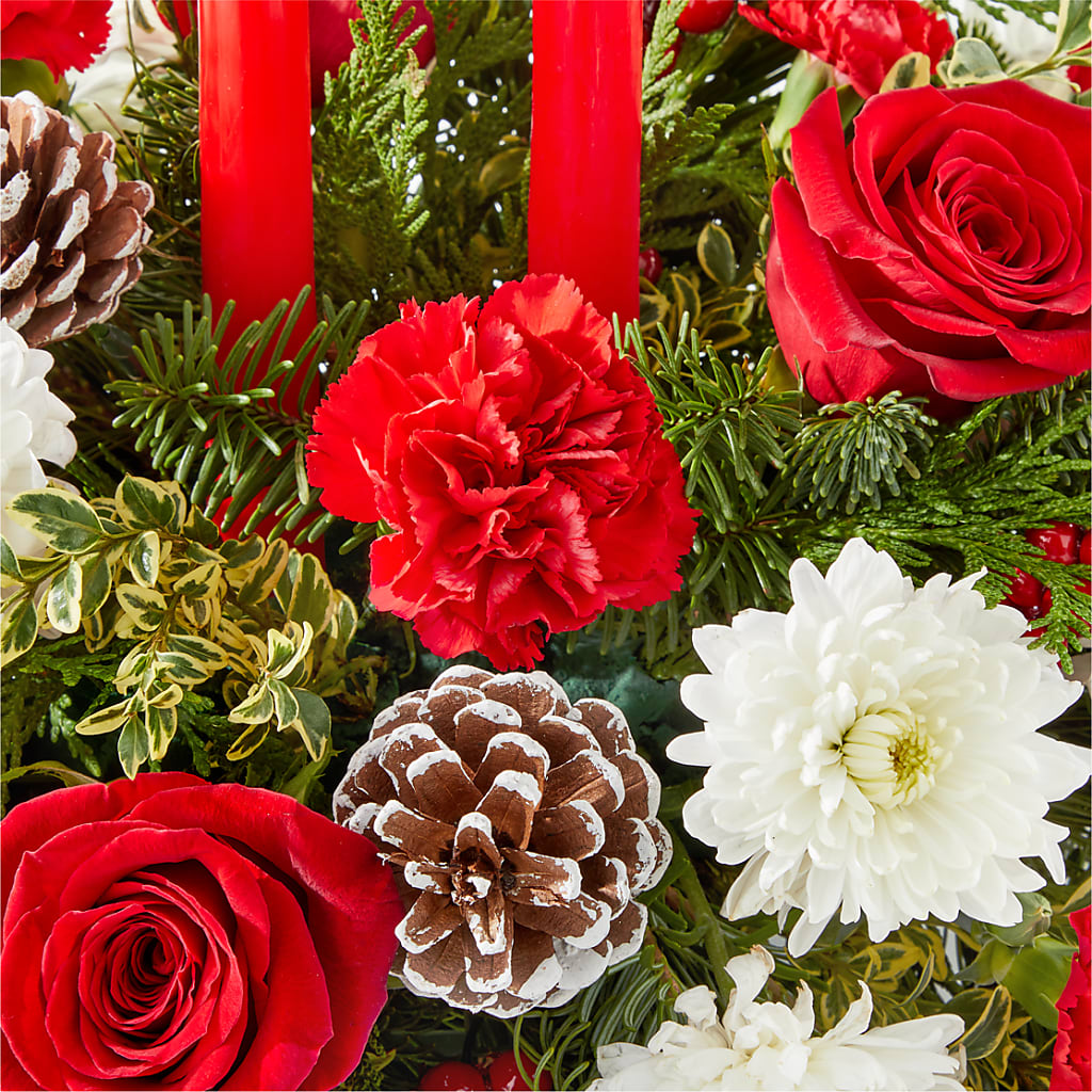 Holiday Soiree Centerpiece –  North Shore Florist, North Vancouver BC