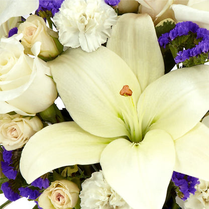 Sapphire Rush Bouquet –  North Shore Florist, North Vancouver BC