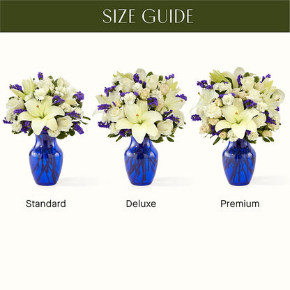 Sapphire Rush Bouquet –  North Shore Florist, North Vancouver BC