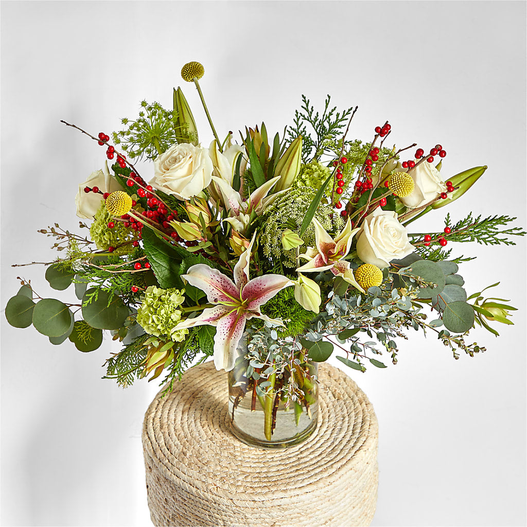 Berry & Bright Bouquet –  North Shore Florist, North Vancouver BC
