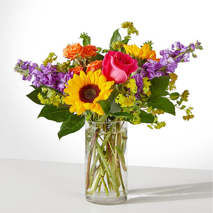 Vibrant Greetings Bouquet –  North Shore Florist, North Vancouver BC