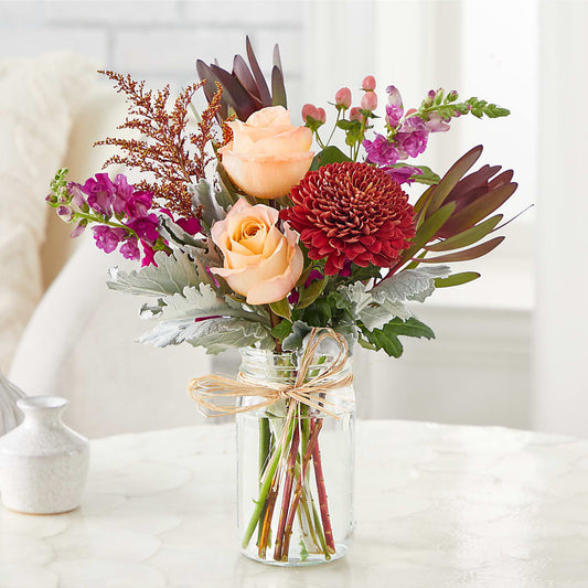 Moody Hues Bouquet –  North Shore Florist, North Vancouver BC