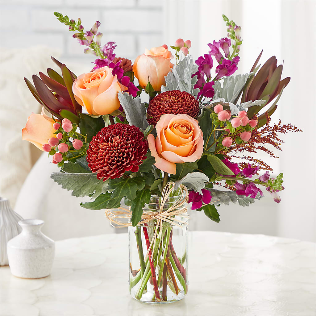 Moody Hues Bouquet –  North Shore Florist, North Vancouver BC