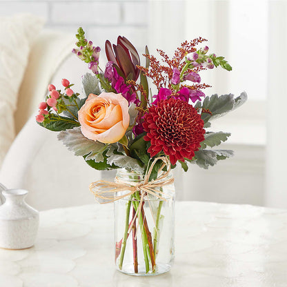 Moody Hues Bouquet –  North Shore Florist, North Vancouver BC