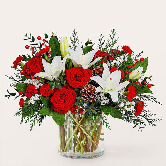 Best in Snow Bouquet –  North Shore Florist, North Vancouver BC