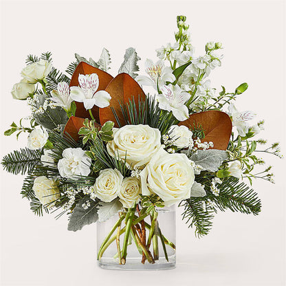 Fresh Snowfall Bouquet –  North Shore Florist, North Vancouver BC