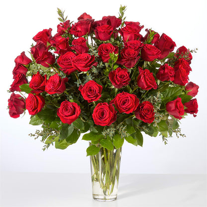 Forever Yours Fifty Stem Red Rose Bouquet –  North Shore Florist, North Vancouver BC