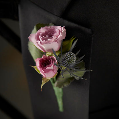 Veronica Boutonniere –  North Shore Florist, North Vancouver BC