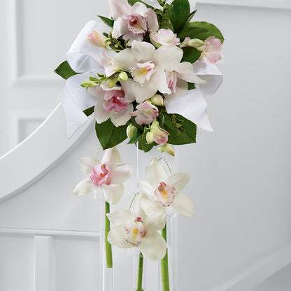 Perfect Entrance Pew Arrangement –  North Shore Florist, North Vancouver BC