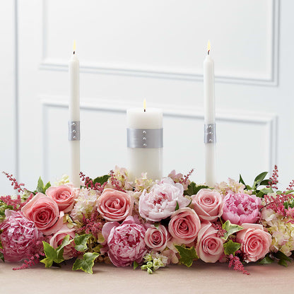 Worldwide Romance Unity Candle Arrangement –  North Shore Florist, North Vancouver BC