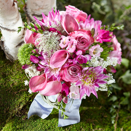 Pink Profusion Bouquet –  North Shore Florist, North Vancouver BC