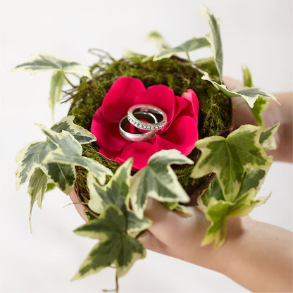 Lila Rose Ring Nest –  North Shore Florist, North Vancouver BC
