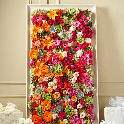 Fresh Picked Floral Wall –  North Shore Florist, North Vancouver BC