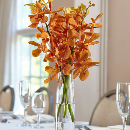 Orange Mokara Bud Vase –  North Shore Florist, North Vancouver BC
