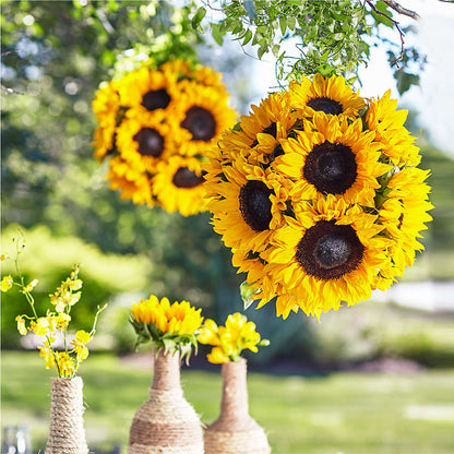 Sublime Garden Hanging Arrangement –  North Shore Florist, North Vancouver BC