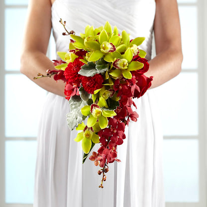 Elegant Orchid Bouquet –  North Shore Florist, North Vancouver BC